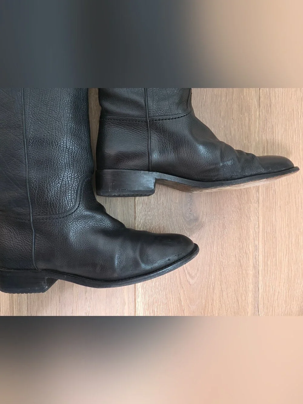 Chanel Black High Boots